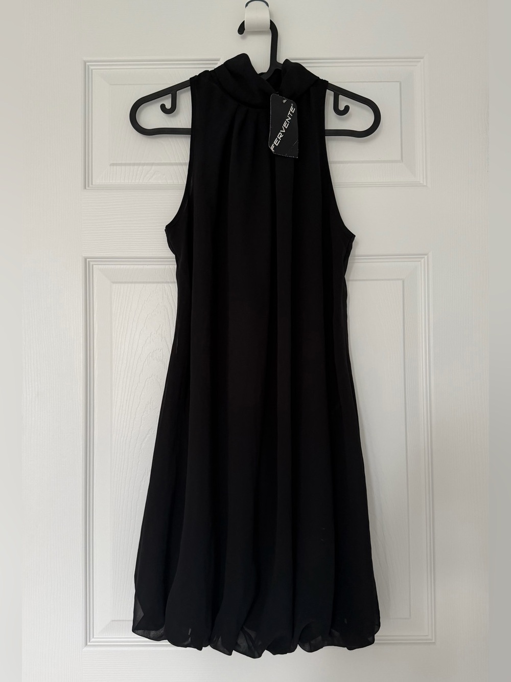 Black Balloon Hem Dress (NWT)